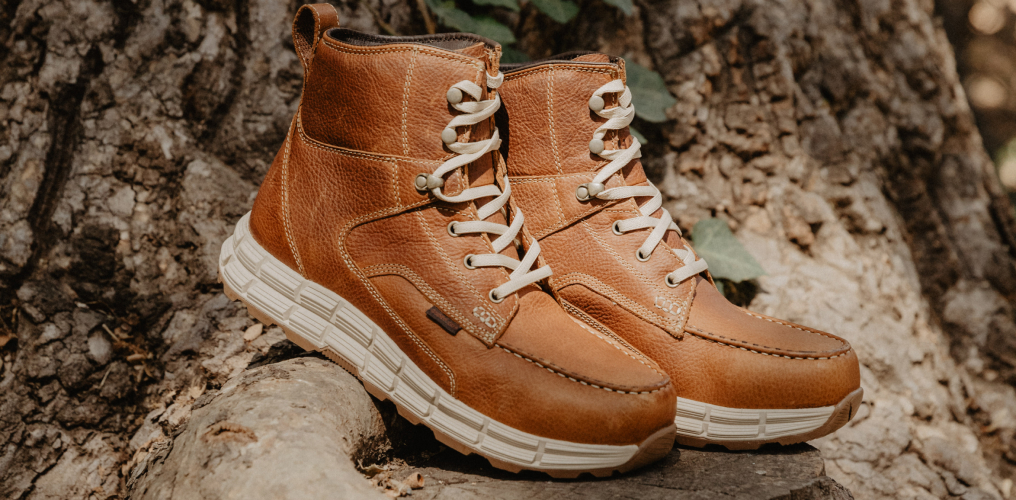 boots on a stomp.