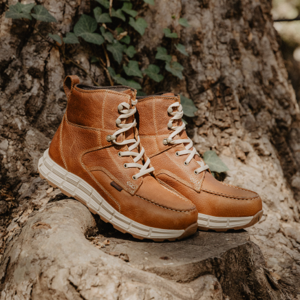 boots on a stomp.