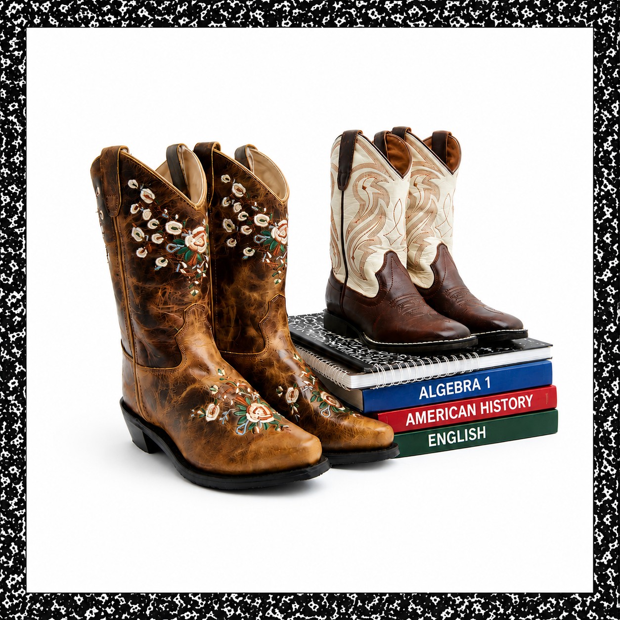 boots on books