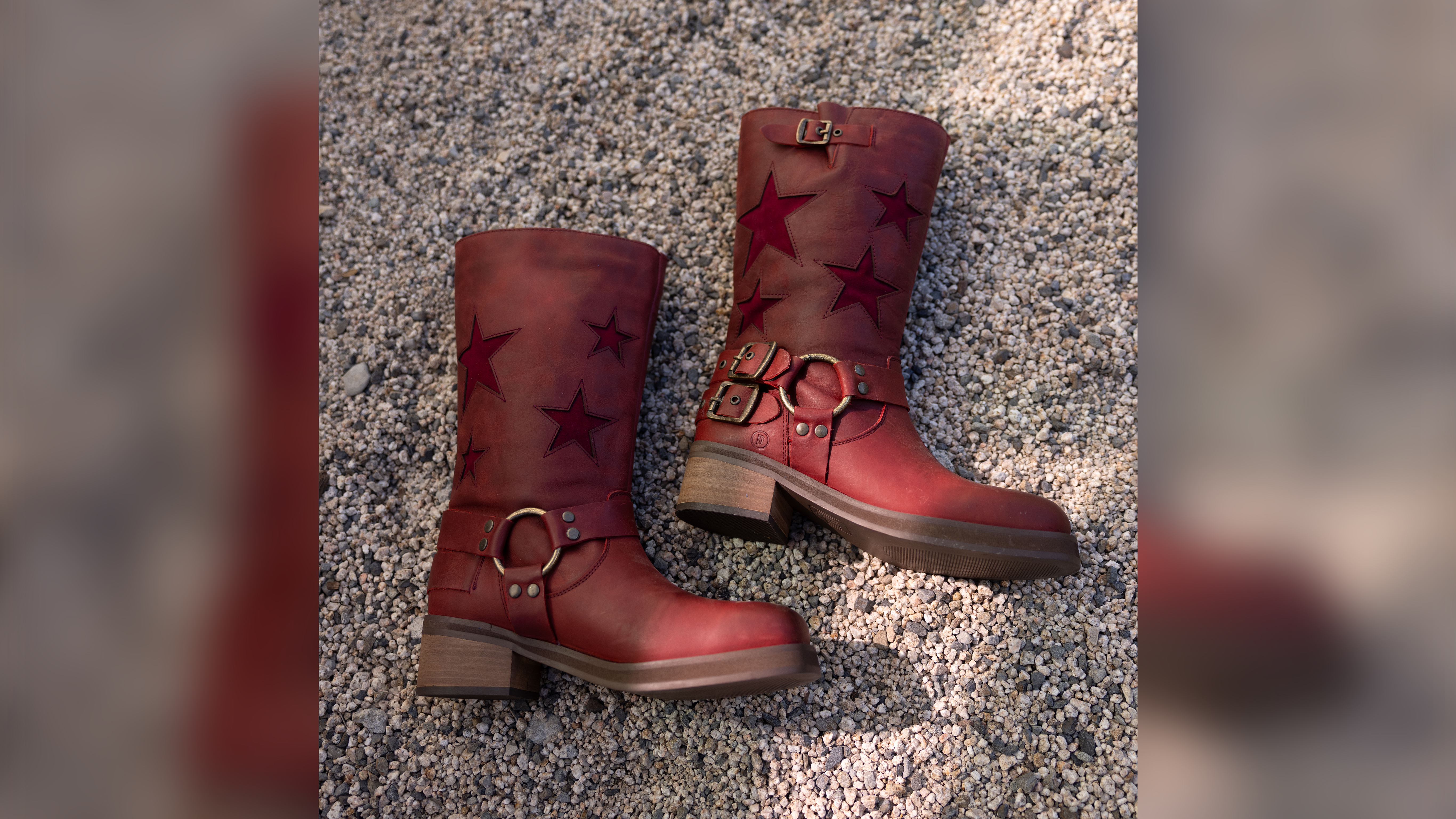 red star women boots